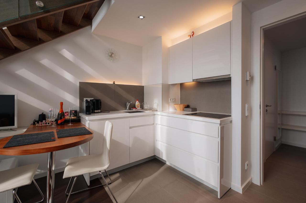 Skau Eurovea Duplex Apartment Danube Exclusive View Free Parking Bratislava Eksteriør bilde