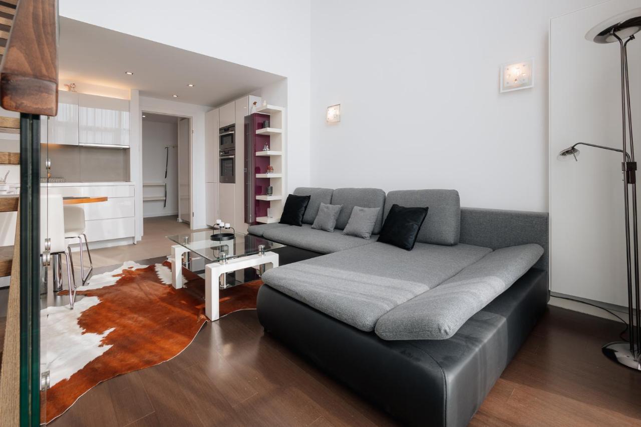 Skau Eurovea Duplex Apartment Danube Exclusive View Free Parking Bratislava Eksteriør bilde